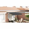vidaXL Retractable Awning Anthracite