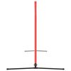 vidaXL Tennis Net Black and Red 157.5"x39.4"x34.3" Polyester