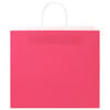 vidaXL Paper Bags 250 pcs with Handles Pink 32x22x28 cm