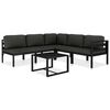 vidaXL Garden Lounge Set Anthracite