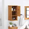 vidaXL Wall-mounted Bathroom Cabinet with Storage VIGO Honey Brown