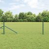 vidaXL Fence Post Green 328.08 x 1.64 ft (1.97 in mesh) Steel and PVC