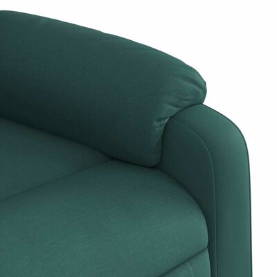 Close-up of arm corner and stitching