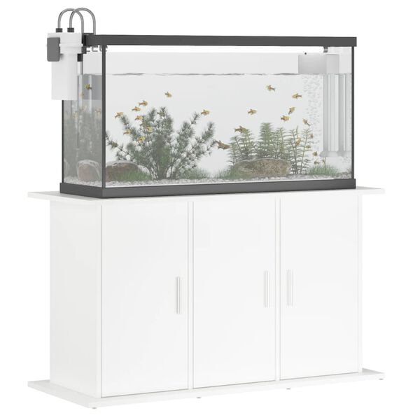 vidaXL Aquarium Stand White Engineered wood 39.8 in x 16.1 in x 22.8 in