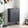 vidaXL Highboard Anthracite Cold-rolled steel Tall Highboard