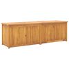 vidaXL Garden Box Natural Teak Solid Teak Wood 68.9 in x 19.7 in x 21.7 in