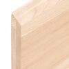 vidaXL Bathroom Countertop 39.4 x 23.6 x (0.8-1.6) " Untreated Solid Wood