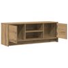 vidaXL TV Cabinet Artisan Oak 40.2x11.8x14.8" Engineered Wood