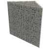 vidaXL Gabion Raised Bed Silver Galvanized Steel Medium
