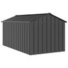 vidaXL Dog House Anthracite Galvanized steel Large Durable Dog House