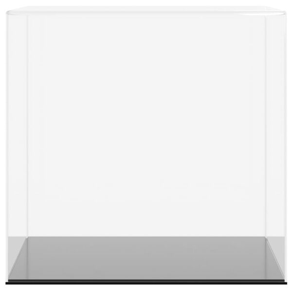 vidaXL Display Box Transparent 15.7x14.2x13.8" Acrylic