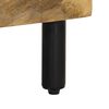 vidaXL Bedside Cabinet Set of 2 Natural Mango Wood