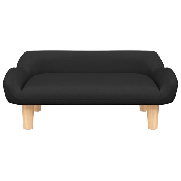 vidaXL Kids Sofa Black