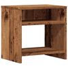 vidaXL Bedside Cabinet Set of 2 Old wood Engineered wood Small