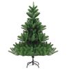 vidaXL Artificial Christmas Tree Green Polyethylene (PE), Steel 61 in