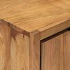 vidaXL Sideboard Natural wood Solid acacia wood with a natural finish, iron