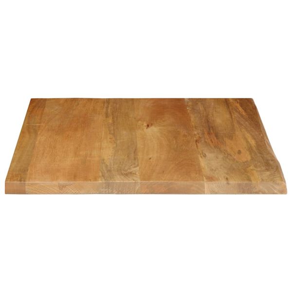 vidaXL Table Top Oak Solid mango wood 15.7 x 15.7 in Table Top Square