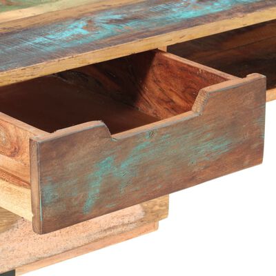 vidaXL Desk 46.5"x18.9"x29.5" Solid Reclaimed Wood