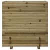 vidaXL Garden Planter Pine Wood Natural Treated Pine Wood