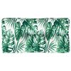 vidaXL Pallet Cushion Leaf Pattern Fabric (100% polyester)