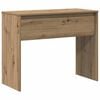 vidaXL Desk Artisan Oak Engineered Wood Small Durable Desk