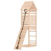 vidaXL Playhouse Natural Pine Solid Pine Wood Large Durable