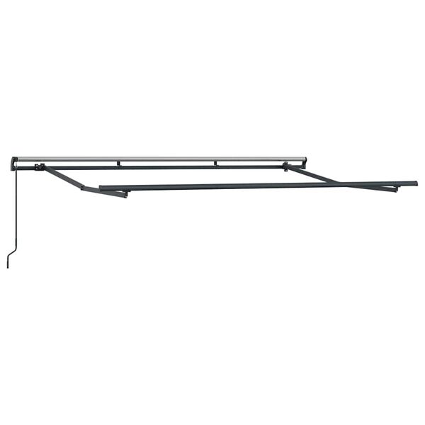 vidaXL Awning Frame Anthracite 3.5 x 2 m Metal