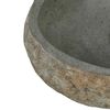 vidaXL Basin Light gray (38-45) x (30-35) x 15 cm River stone