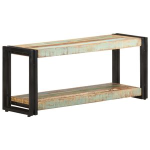 vidaXL TV Cabinet Mixed Color Reclaimed Wood Large TV Cabinet