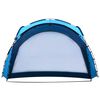 vidaXL Party Tent Blue Polyester, Fiberglass 11.8 ft x 11.8 ft