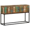 vidaXL Console Table Brown base with blue, green, cream hues