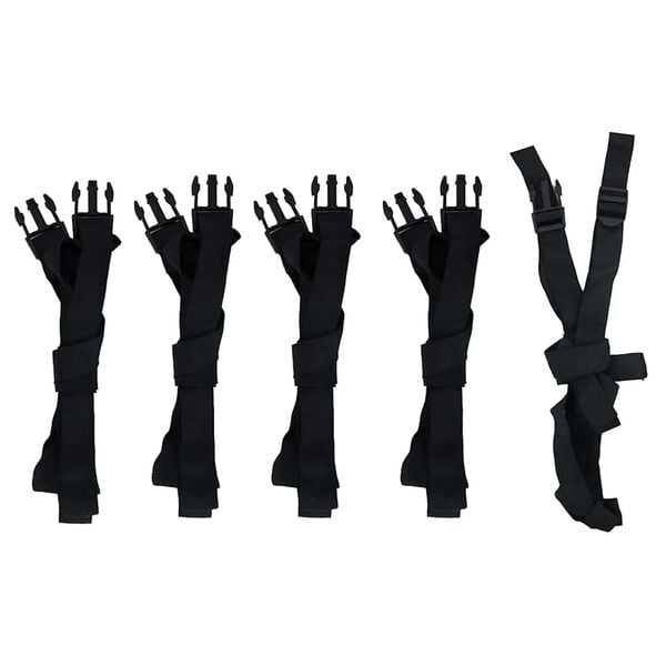 vidaXL Boat Cover Grey 161.4x43.3x15.7"