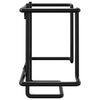 vidaXL Salt Lick Holder Black Steel Standard Durable Salt Lick Holder