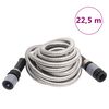 vidaXL Garden Hose Silver Stainless Steel 74.0ft Garden Hose Stylish