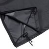 vidaXL Garden Umbrella Cover Black 420D Oxford fabric with PU coating