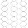 vidaXL Fence with Posts Gray 0.5 x 100 m PVC-coated steel