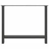 vidaXL Coffee Table Leg Set of 2 Anthracite Powder-coated steel