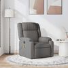 vidaXL Massage Recliner Chair Dark Grey