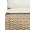 vidaXL Garden Sofa Set Beige, Cream White