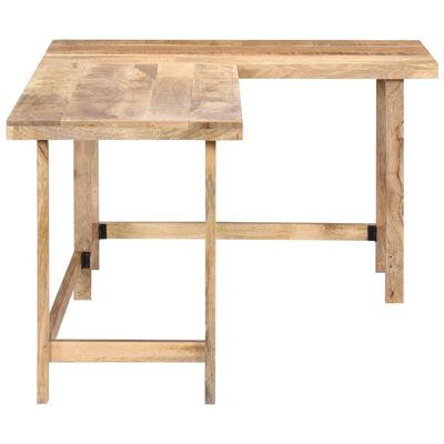 vidaXL Desk 71"x47.2"x30" Solid Mango Wood