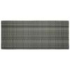 vidaXL Bar Table Grey PE rattan 55.3 x 23.8 x 43.5 in Durable