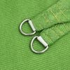 vidaXL Sunshade Sail 1.75 oz/ft² Rectangular Light Green 6.6x11.5' HDPE