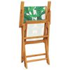 vidaXL Garden Chair Set of 6 Green