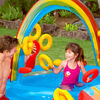 INTEX Inflatable Pool Rainbow colors Vinyl Large Collapsible