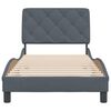 vidaXL Bed Frame Dark Grey