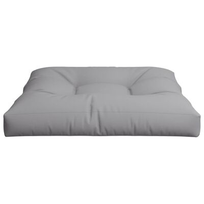 vidaXL Pallet Cushion Gray 31.5"x31.5"x4.7" Fabric