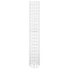 vidaXL Circular Gabion Pole Galvanized Steel Ø11.8"x78.7"