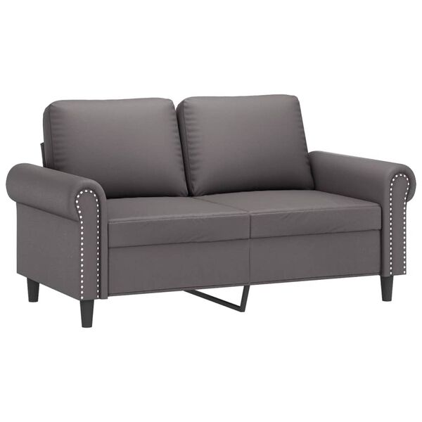 vidaXL 2-seater Sofa Grey