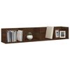vidaXL Wall Shelf Brown Oak Engineered Wood Medium Wall Shelf