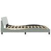 vidaXL Bed Frame Light Grey